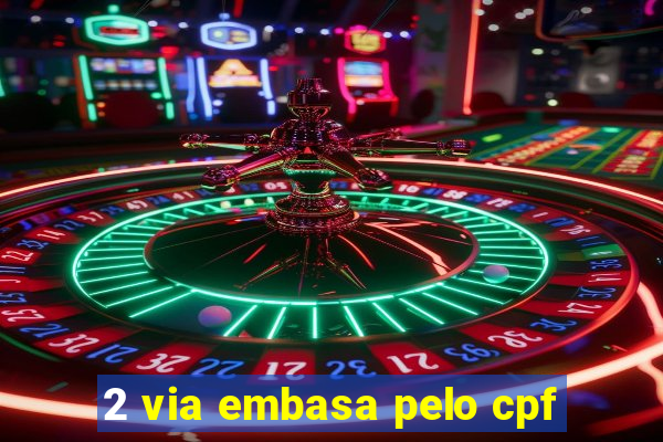 2 via embasa pelo cpf